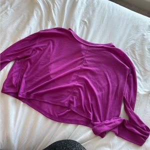 Free People Long Sleeve With Open Back